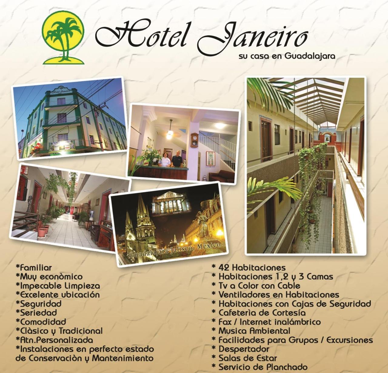 Hotel Janeiro Guadalajara Extérieur photo